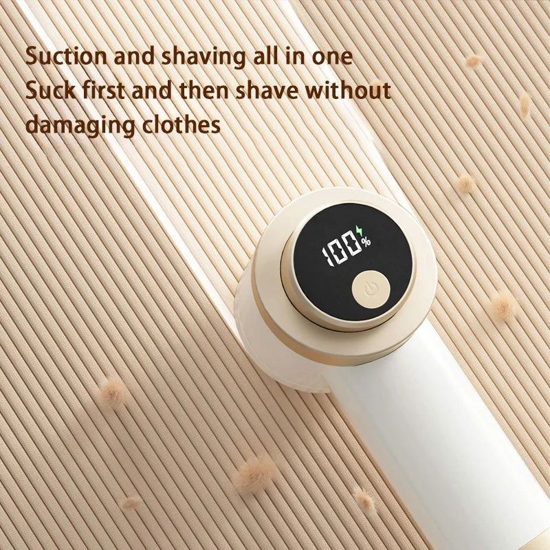 Fully Automatic Hair Ball Trimmer Household Clothing Shaver Digital Display Shaving Machine Clothes Ball Remover Hair Remover