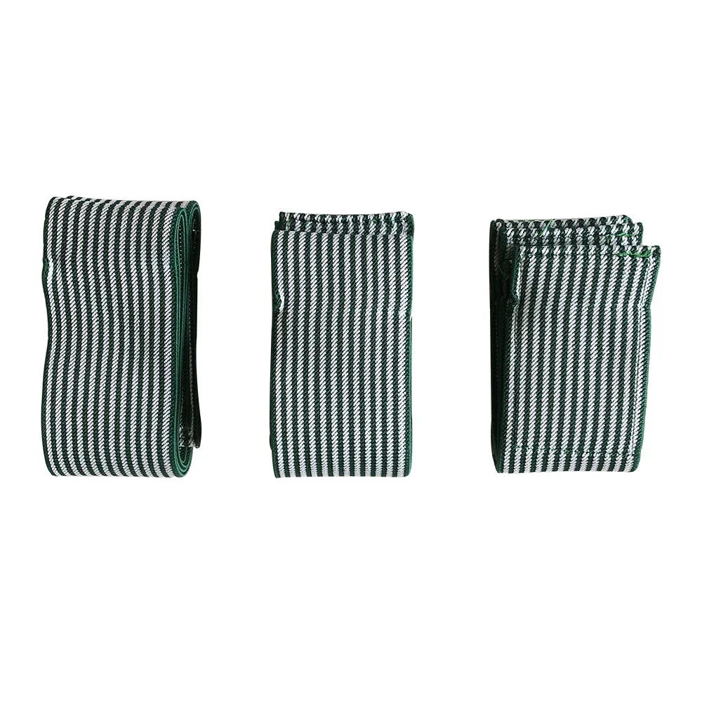 10pcs Microcurrent Conductive Silicone Electrode Pad Fixing Elastic Band Adjustable Stretch Strip for EMS Electro Patch