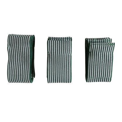 10pcs Microcurrent Conductive Silicone Electrode Pad Fixing Elastic Band Adjustable Stretch Strip for EMS Electro Patch