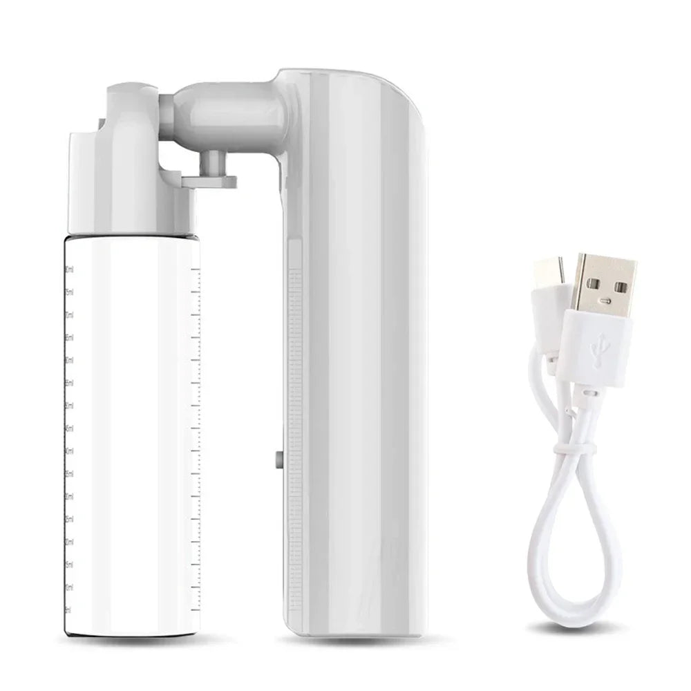 New 80ml Oxygen Injection Instrument Water Replenishing Spray Household Hand-held Face Cold Spray Humidifier Beauty Health