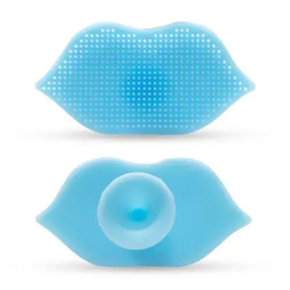 Silicone Lip-shaped Facial Cleansing Brush  Portable Highly Resilient and Suitable for Cleaning Painting Beauty Care and Massage