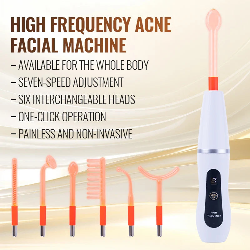 High frequency facial cleansing and blemish control device professional beauty equipment for home use the effect is very good