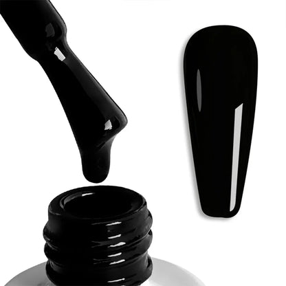 Super White Gel Polish Not Yellowing Super Black Nail Polish 15ml Bottles Private Label Colour Led uv Gel Nail Polish