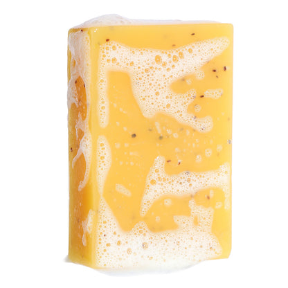 Lemon and Turmeric Kojic Acid Soap - Vitamin C, Retinol - Hyaluronic Acid, Vitamin E, Shea Butter, Castile Olive Oil - 3 Pack