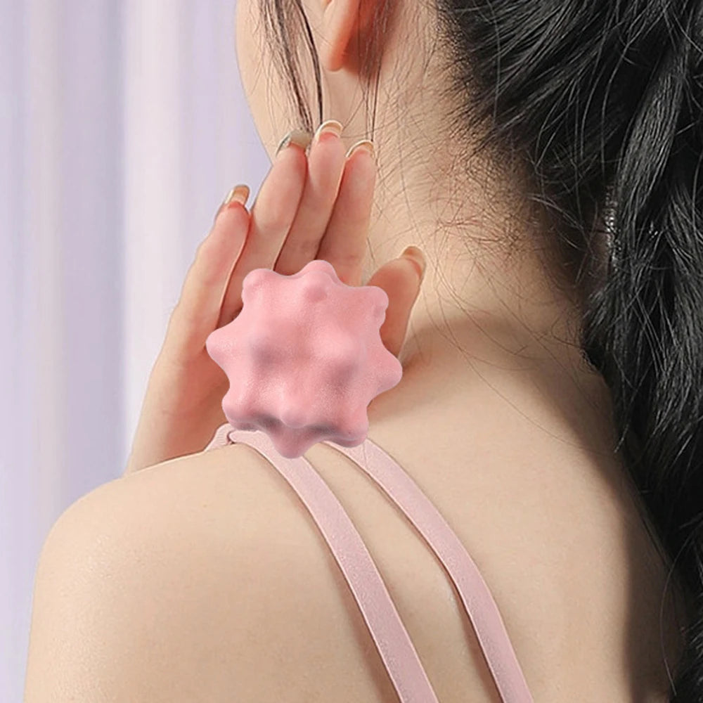 TPE Fascia Ball Neck Arch Massage Ball Back Muscle Relaxation Yoga Hedgehog Ball Massage Ball