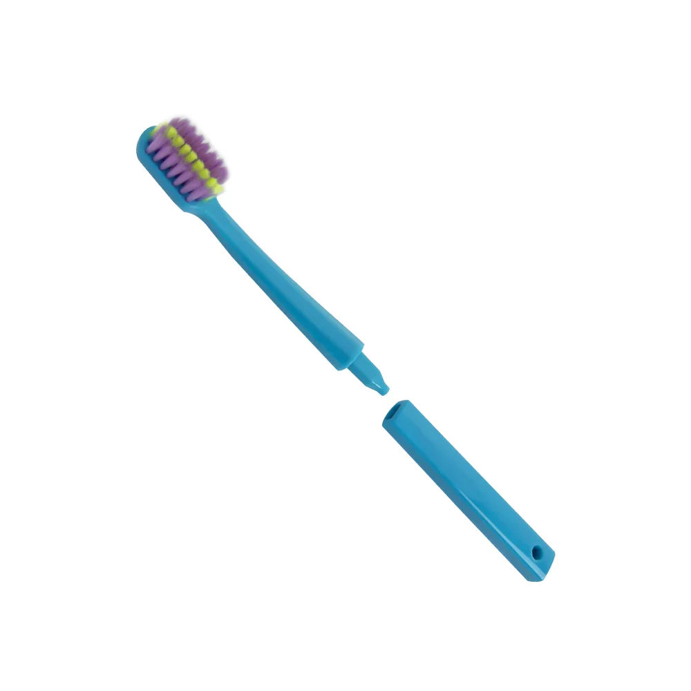 1 Box Dental Cleaning Care Kits Portable Travel Oral Teeth Cleaning Set Detachable Toothbrush Interdental Brush Storage Case