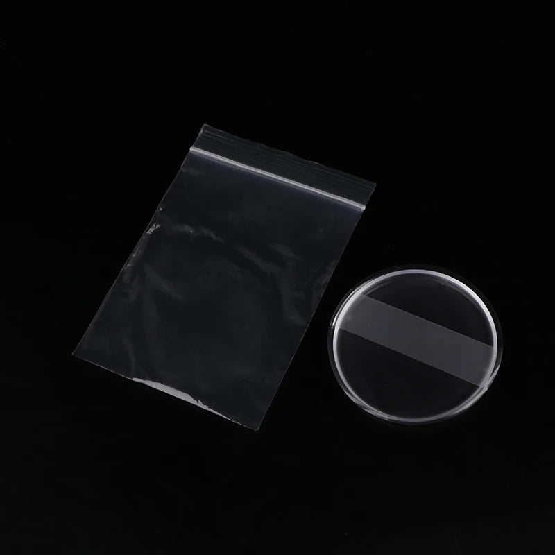 1Pcs Transparent Silicone Gel Powder Puff Sponge Face Conceale Cosmetics Puff Accessories For Foundation BB Cream No Powder