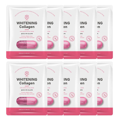 GONGPEI Whitening Face Mask Moisturizing Anti Wrinkles Anti-Aging Nicotinamide Vitamin C Facial Masks Korean Skin Care Cosmetics
