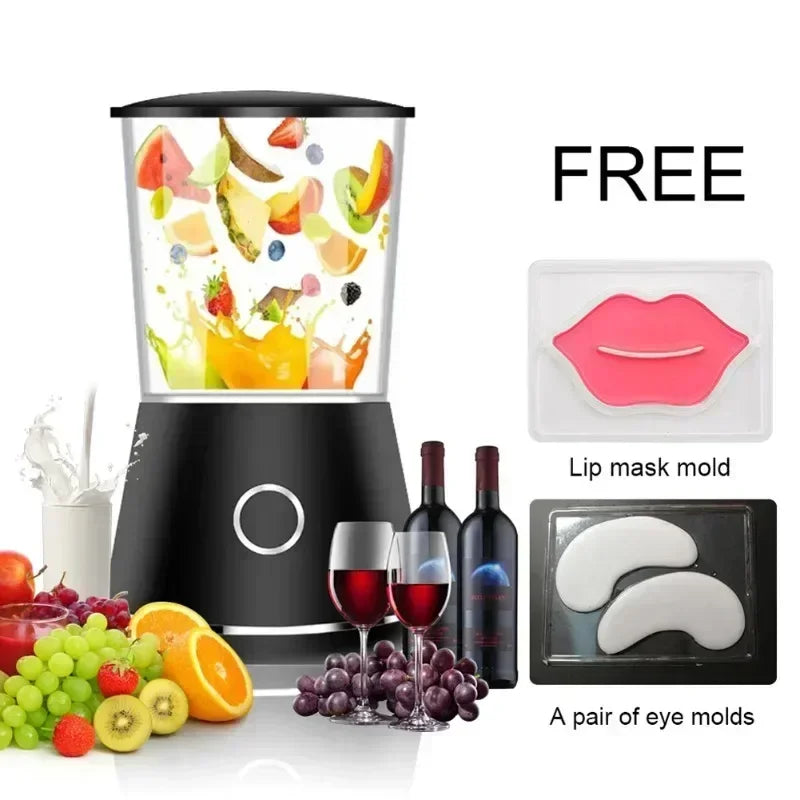 Face Mask Maker Machine Electric Facial Device DIY Fruit Natural Vegetable Collagen Self-made Mask Rejuvenation Care Reusable