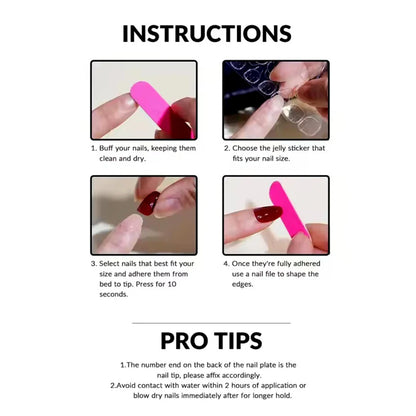 Artificial Press On Fake Nails Glossy Wine Red False Nail Long Square Reusable DIY Lady Fingernail Tip Manicure Tools