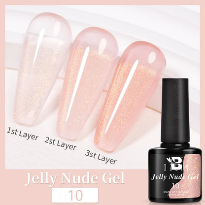 AWStorG15ml 2 IN 1 Crystal Top Coat Transparent Soak Off UV LED Nails Art Manicure Gel Nail Polish Varnishes Primer Function Gel