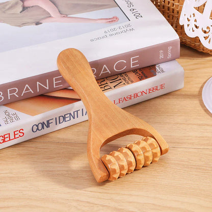 Wooden Massage Roller Portable Massage Tools For Face Neck Muscle Relax Head Foot Massager Stick Body Relaxation Beauty Health