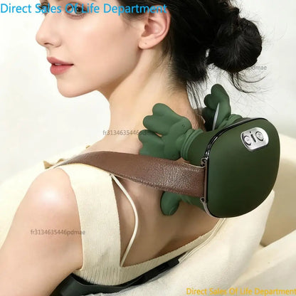 Simulated neck massager finger pressure neck back and shoulder massager electric neck deep massage muscle relaxation