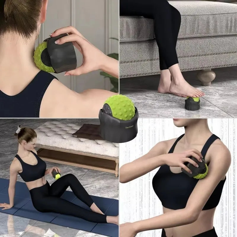 Yoga Fascia Ball Heating and Cooling Foot Massage Ball Neck Membrane Ball Sole Muscle Relaxation Relieve Fatigue Handheld Ball
