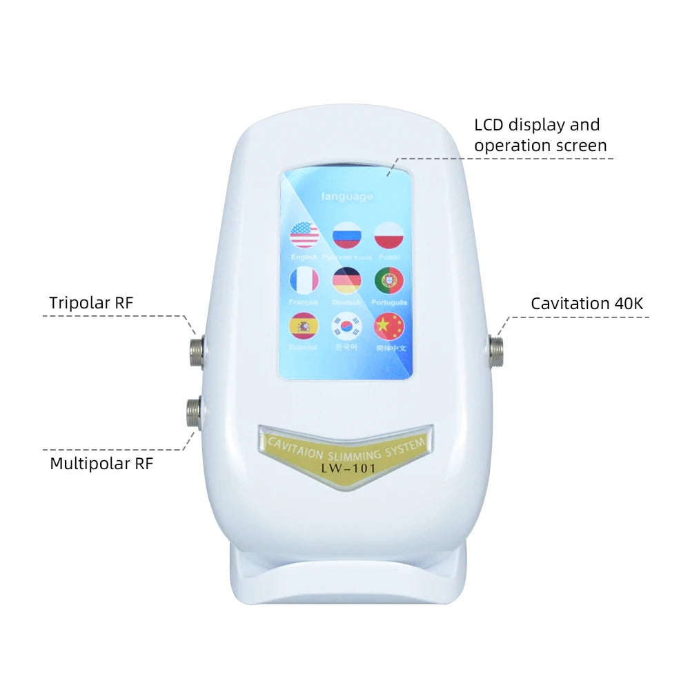 3/4-in-1 40K Body Slimming Massager Cavitation Machine Multi-Functional Device Face Body Tightening Lifting  Beauty Salon