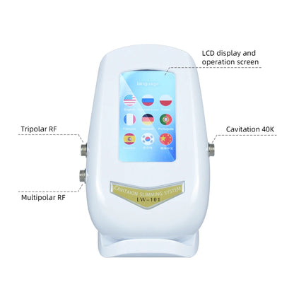 3/4-in-1 40K Body Slimming Massager Cavitation Machine Multi-Functional Device Face Body Tightening Lifting  Beauty Salon