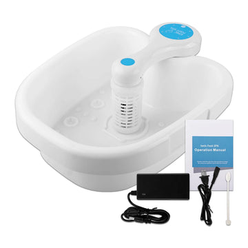 Ionic Foot Detox Machine with Basin, Spa Tub Bath Foot Bath Ion Detoxifier Massager Footbath Footspa Detoxifier Arrays Aqua