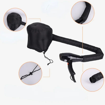Hair Bonnet Portable Dryer Cap Steamer Quick Dry Baked Oil Care Diffuser Drying Hairdressing Tools Hair Cap Shower Cap Women
