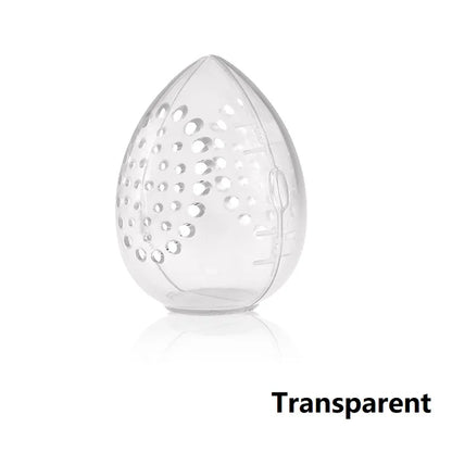 Makeup Sponge Case Beauty Blender Holder Puff Case Make Up Accessories Cosmetics Holder Empty Cosmetic Transparent Puffs Box