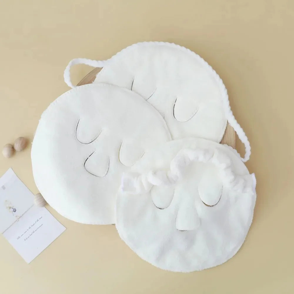 Skin Care Mask Cotton Hot Compress Towel Wet Compress Steamed Face Towel Opens Skin Pore Clean Hot Compress Face Skin Care Tools