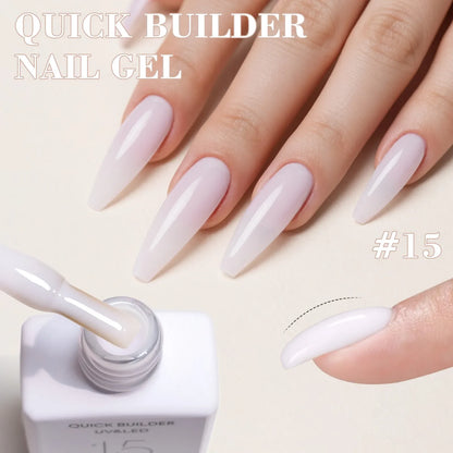 CANNI Nail Gel Polish Set HEMA TPO FREE Jelly Nude Color Rubber Base UV Construction Gel Semi Permanent Soak off UV LED Gel Nail