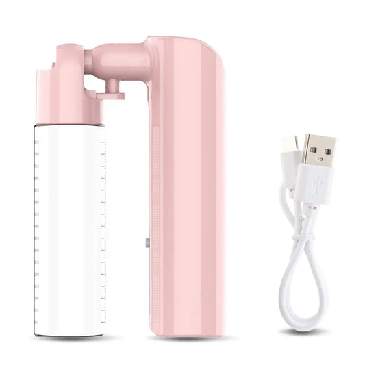 New 80ml Oxygen Injection Instrument Water Replenishing Spray Household Hand-held Face Cold Spray Humidifier Beauty Health