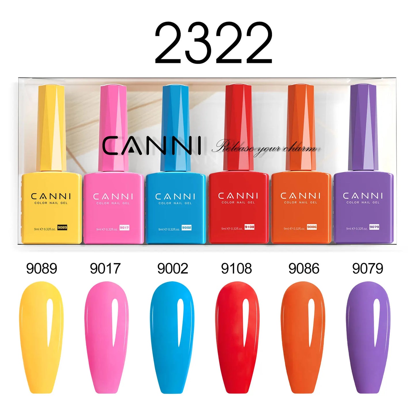 CANNI Nail Gel Polish Set HEMA TPO FREE Jelly Nude Color Rubber Base UV Construction Gel Semi Permanent Soak off UV LED Gel Nail