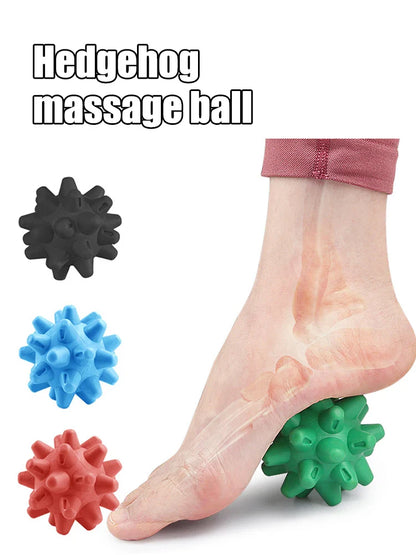 Fascia Ball Hedgehog Massage Ball Multifunctional Meridian Fitness Ball Acupoint Stimulation Rolling Ball Sole Massage Artifact