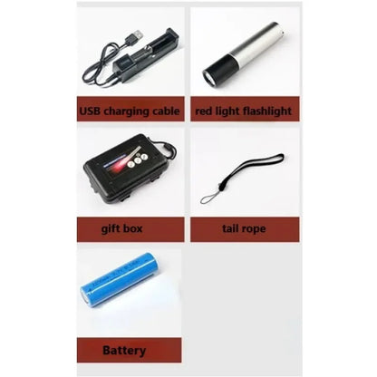 Led Flashlight Anti Inflammatory Pain Relief Red Light Therapy Muscle Pain Infrared Lamp Led Therapy Skin Care