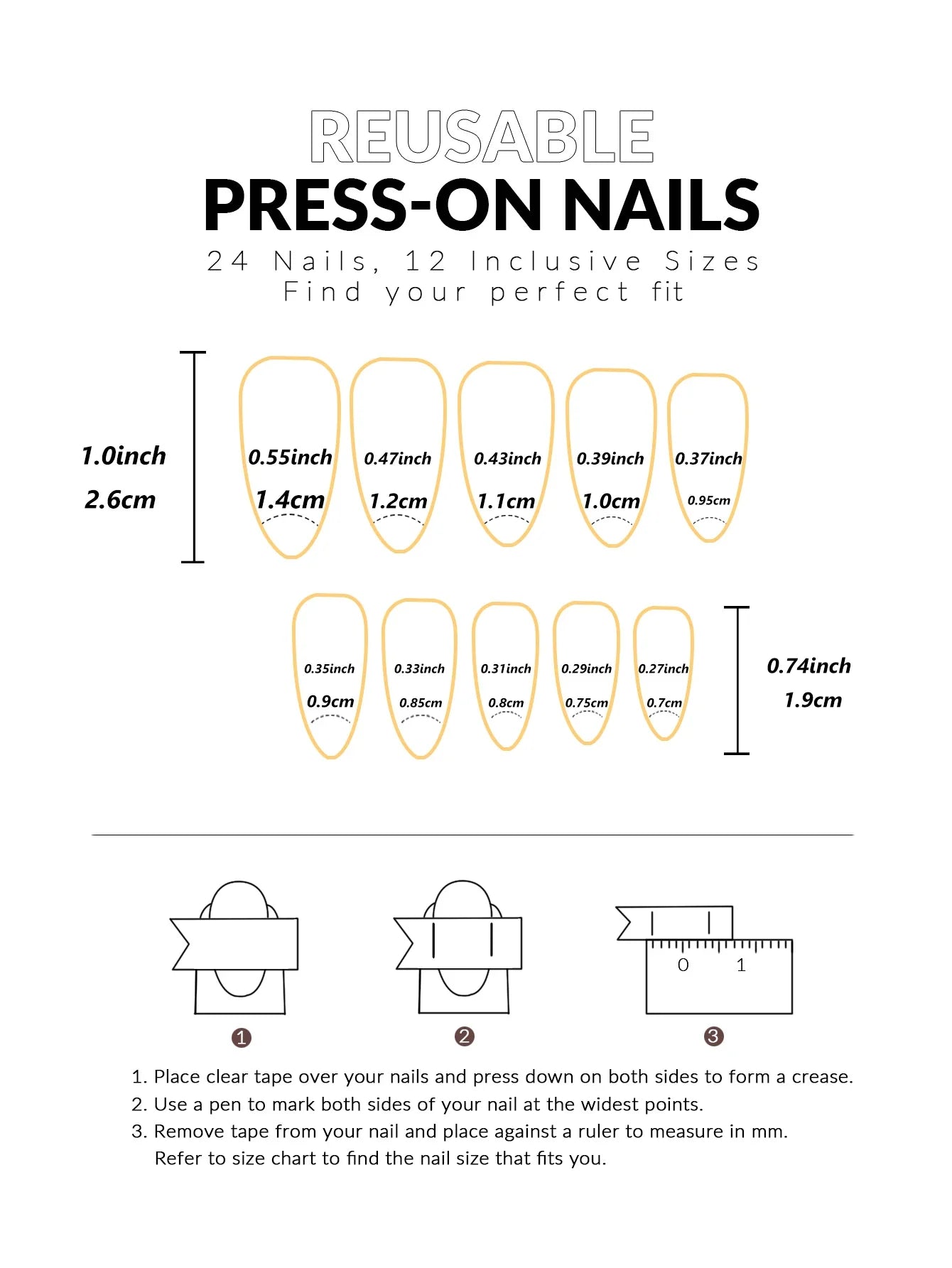 24PCS- white almond fake nails, red love pattern decoration, exquisite elegance, fashion generous, suitable for dating, dinner,