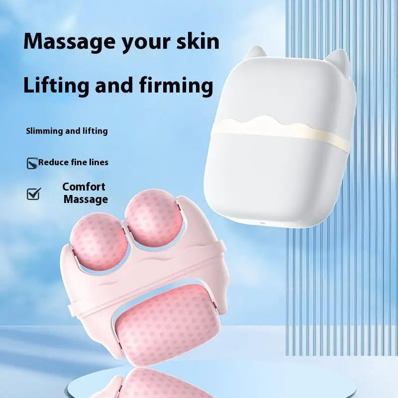 Cold Compress Device Double Head Roller 2 In 1 Ice Massager Relieving Edema Cooling Therapy Tool