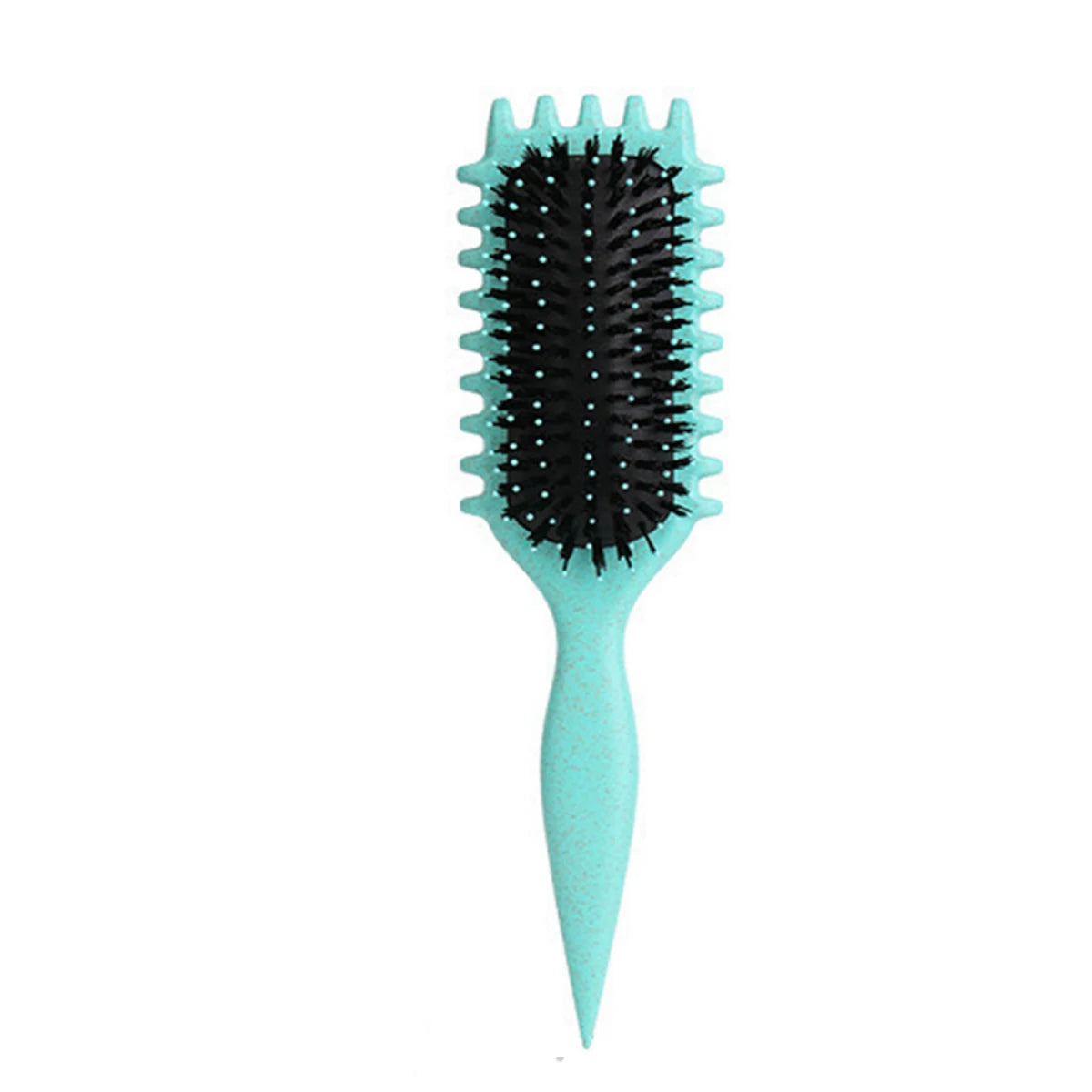 Salon Styling Curly Hair Styling Brush Curl Hair Brush for Combing and Shaping Men's and Women's Curls Reduce Pulling Tools