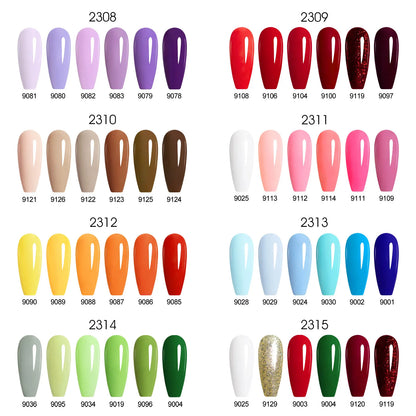 CANNI Nail Gel Polish Set HEMA TPO FREE Jelly Nude Color Rubber Base UV Construction Gel Semi Permanent Soak off UV LED Gel Nail