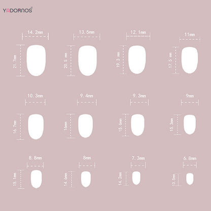 24pcs Short Almond Pink French False Nails Star Design Press on Nails Fake Nails DIY Manicure Detachable Stick-on Nail Tips