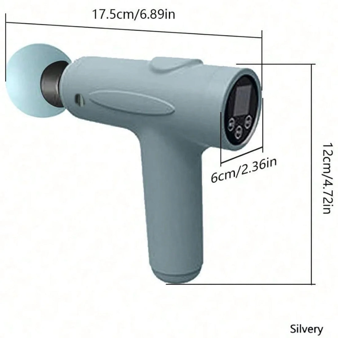 1PCCustomized Powerful Fascia Gun Charging, Full Body Massager To Release Muscle, Same As The Celebrity Model