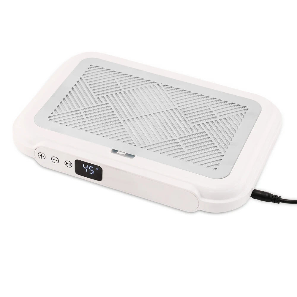 Powerful Suction 170w Nail Dust Collector Manicure Machine 2 Fans Vacuum Cleaner Nail Art Suction with Removable Filter Screen