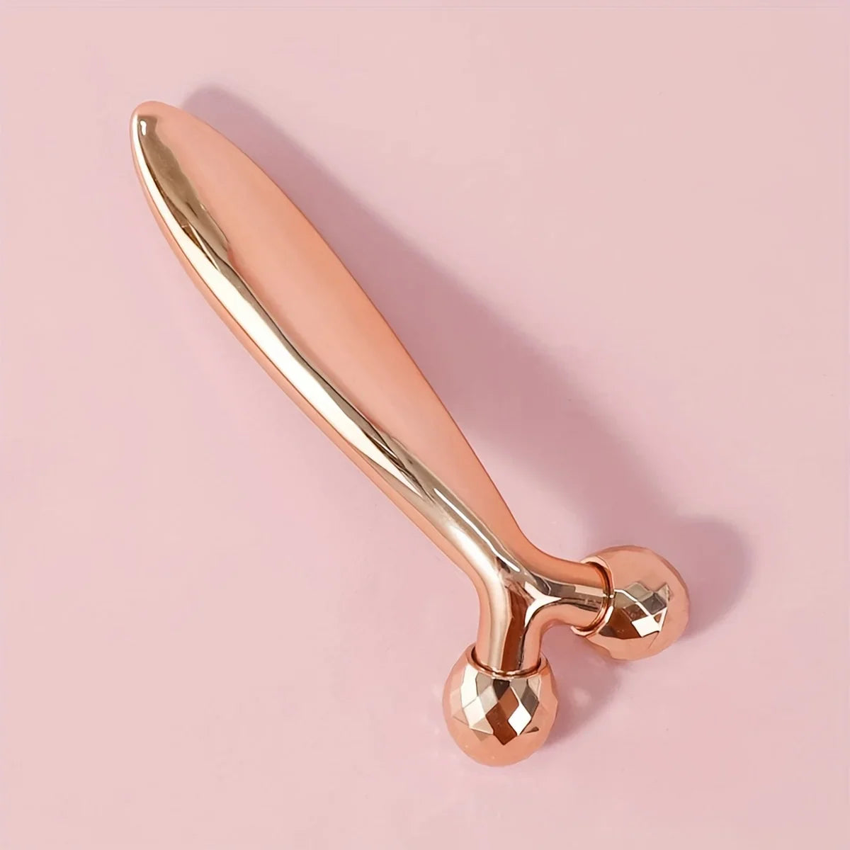 One Piece 3D Face Massager 360 Degree Rotating Face Eyes Massage Roller Handheld Y Shaped Face Beauty Tool Beauty Equipment