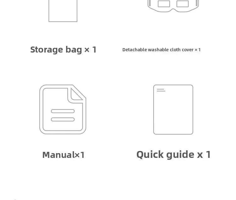 Original Xiaomi Mijia Massage Eye Mask for Eye Fatigue Relief, Heat Compress and Relaxation - A Thoughtful Gift