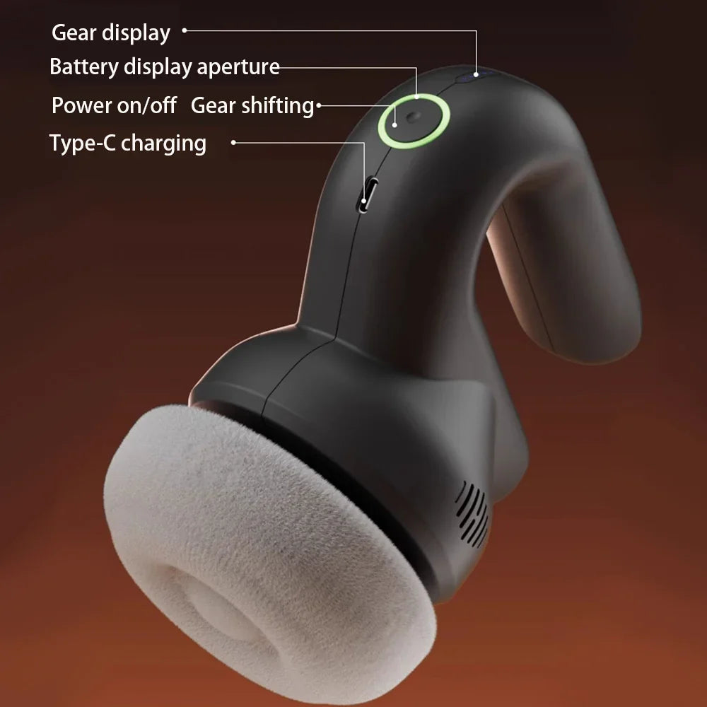 Fascia Gun Muscle Vibration Massage Fitness Fat Burner Massager Physiotherapy Anti-Cellulite Body Slimming vibrating Penetration