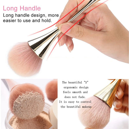 Nail Dust Brush Acrylic Brush Cleaner Nail Brushes for Cleaning Dust Dip Powder Brush
