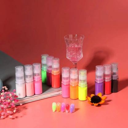 2025 Top Selling Ombre Spray Powder Nail Art 10g Ombre Spray For Nail Create A Few Seconds To Achieve A Gradient Effect Pigment