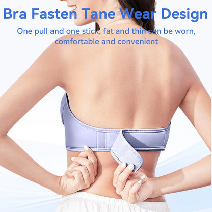 Electric Breast Massage Bra Breast Enhancement Instrument Vibration Massage Hot Compress Chest Promote Blood Circulation