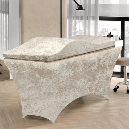 Lash Bed Topper and Bed Cover, Ergonomic Curvy Massage Table Cushion, Eyelash Mattress Bed for Beauty Salon Customized
