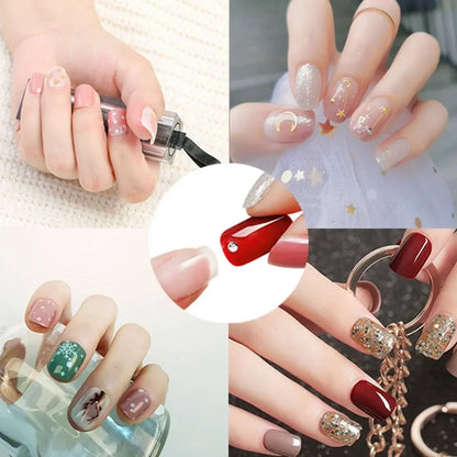 6000Pcs Double-Sided Nail Adhesive Stickers Waterproof Breathable Transparent False Nail Glue Sticker Jelly Nail Tips DIY Tools