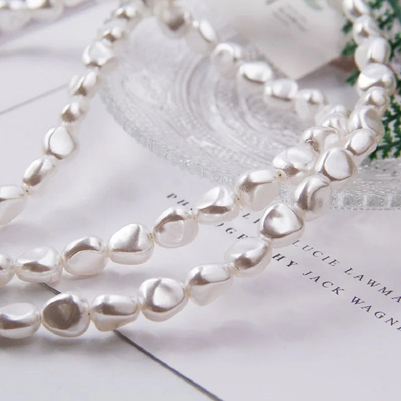 DIY Luxury Pearl Chain Crossbody Strap Shockproof Acrylic Lanyard Phone Case for iPhone 16 14 13 12 PRO 15 Pro Max X XS 7 8 Plus