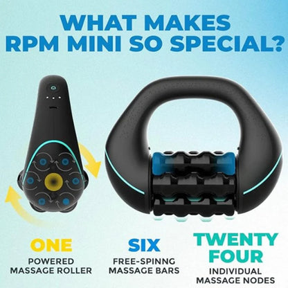 Electric Massage Roller Vibration Massage 3-Speed Rolling Deep Tissue Muscle Restoration Body Relief  Percussion Massager