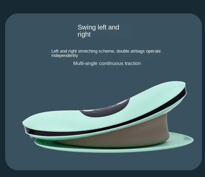 Curved Lumbar Spine Massager Intelligent Electric Hot Compress Soothing Lumbar Massage Instrument