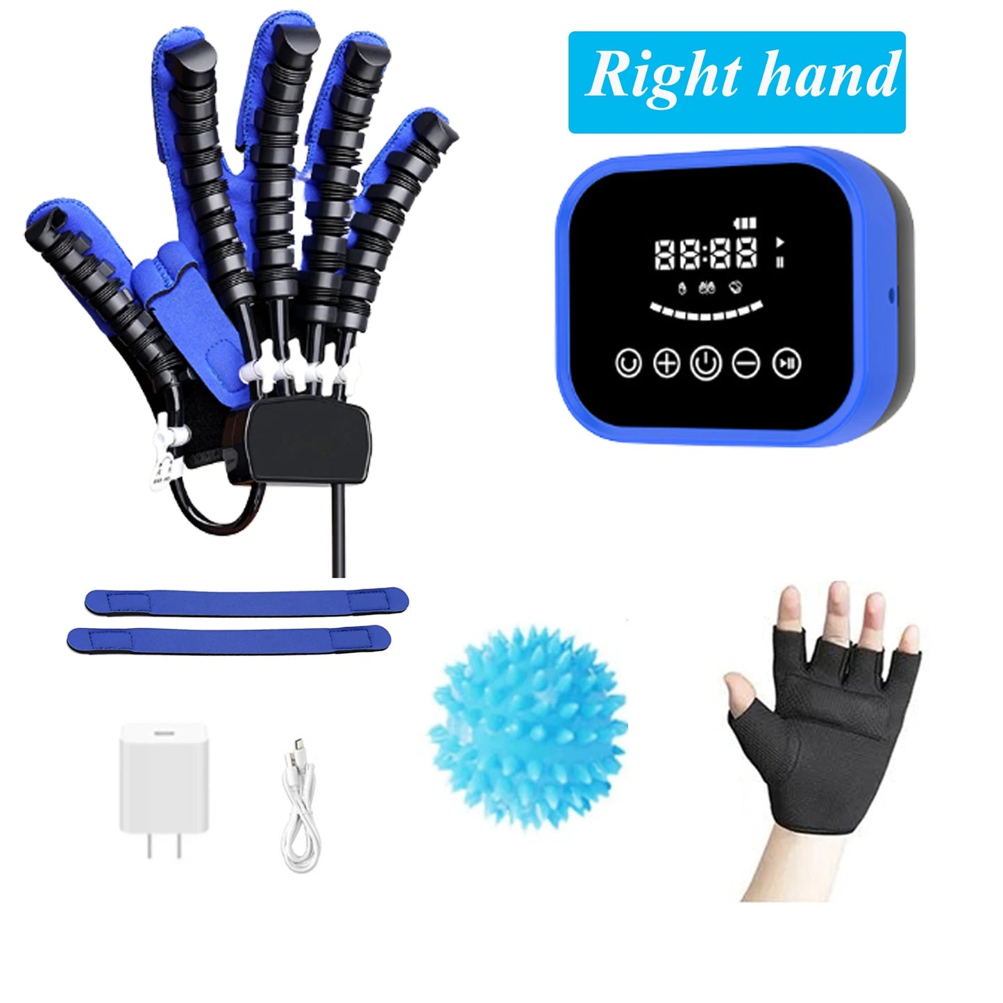 Rehabilitation Robot Gloves Rehabilitation Training Glove Finger Care Hand Function Training Gloves for Stroke Hemiplegia