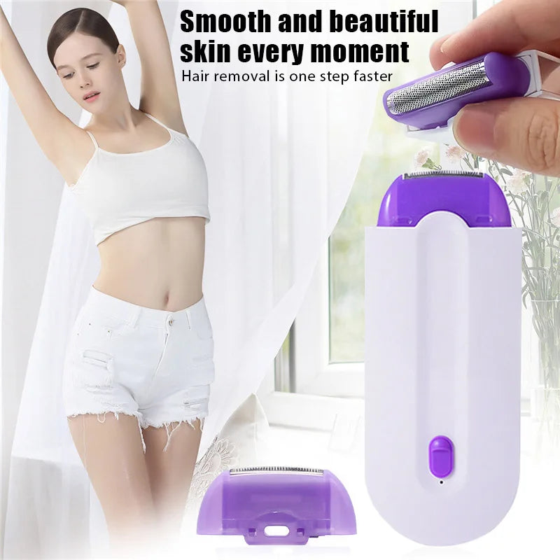 Rechargeable Epilator Hair Removal Kit Laser Touch Hair Removal Device Womens Body Face And Leg Hand Shaver Hair Removal Devices