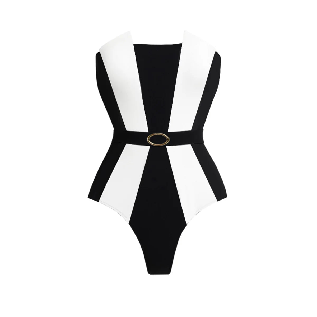 2Pcs Striped Swimsuit With Long Skirt Sexy Women Bikini Push Up Swimwear Halter Biquini Female Bathing Suit Slimming Beachwear